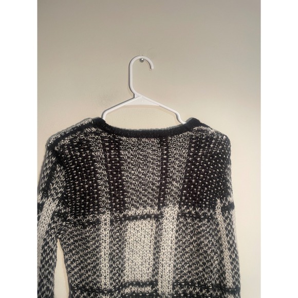 Royal Bones Daang Goodman Plaid Goth Grunge Dark Academia Sweater Size‎ Small - Picture 7 of 12